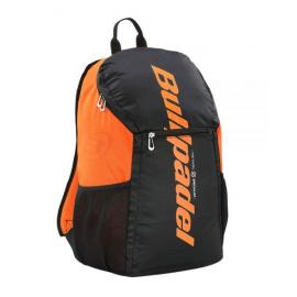 MOCHILA BULLPADEL BPM-22004 PERFORMANCE NEGRO NARANJA FLOUR